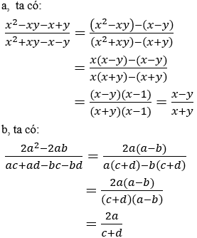 Cách rút gọn phân thức cực hay, có đáp án