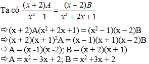 Cách tìm đa thức A để hai phân thức bằng nhau cực hay, có đáp án