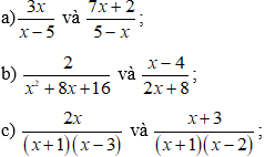 Cách tìm đa thức A để hai phân thức bằng nhau cực hay, có đáp án