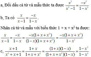 Cách tìm đa thức A để hai phân thức bằng nhau cực hay, có đáp án