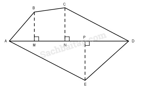 Cách tính diện tích đa giác hay, chi tiết