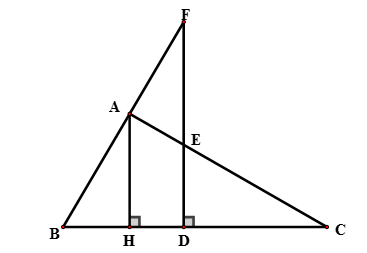 Cách tính độ dài đoạn thẳng trong tam giác giác