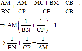 Chứng minh các hệ thức bằng định lí Ta-lét trong tam giác