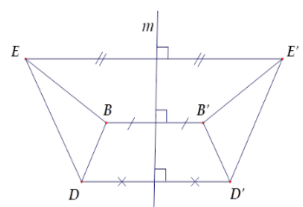 Chứng minh hai điểm đối xứng qua một đường thẳng hay, chi tiết
