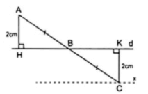 Chứng tỏ một điểm di động trên 1 đường thẳng song song với 1 đường thẳng cho trước