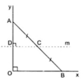 Chứng tỏ một điểm di động trên 1 đường thẳng song song với 1 đường thẳng cho trước