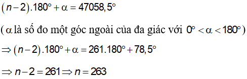 Công thức, cách tính góc của đa giác hay, chi tiết