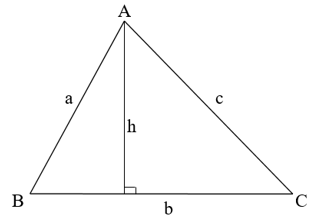 Lý thuyết Diện tích tam giác | Lý thuyết và Bài tập Toán 8 có đáp án