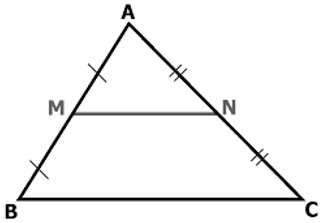 Lý thuyết Đường trung bình của tam giác, của hình thang | Lý thuyết và Bài tập Toán 8 có đáp án