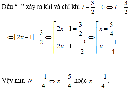 Sử dụng bất đẳng thức để tìm giá trị lớn nhất, giá trị nhỏ nhất