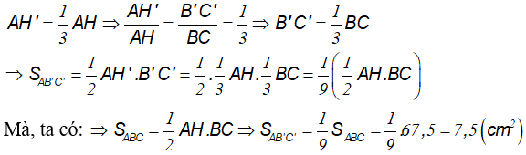 Sử dụng hệ quả của định lí Ta-lét để chứng minh các hệ thức