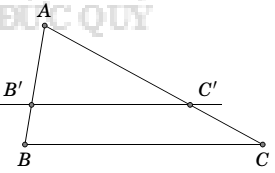Sử dụng hệ quả của định lí Ta-lét để tính độ dài của đoạn thẳng