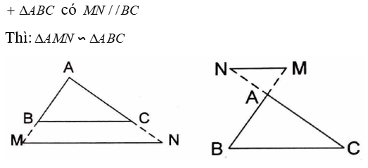 Chuyên đề Tam giác đồng dạng lớp 8