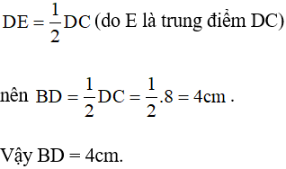 Tính độ dài đoạn thẳng dựa vào đường trung bình của tam giác, hình thang