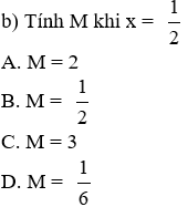 Trắc nghiệm Biến đổi các biểu thức hữu tỉ. Giá trị của phân thức có đáp án