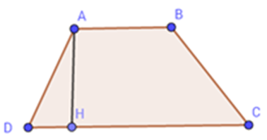 Trắc nghiệm Diện tích hình thang có đáp án
