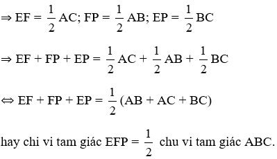 Trắc nghiệm Đường trung bình của tam giác, của hình thang có đáp án