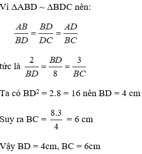 Trắc nghiệm Khái niệm hai tam giác đồng dạng có đáp án