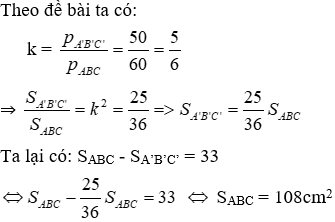 20 Bài tập ôn Toán 8 Chương 3 Hình học có đáp án chi tiết