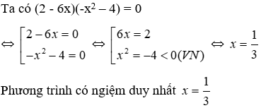 Trắc nghiệm Phương trình tích có đáp án