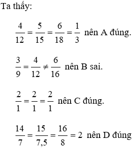 Trắc nghiệm Trường hợp đồng dạng thứ nhất có đáp án