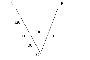 Ứng dụng thực tế của tam giác đồng dạng – đo gián tiếp khoảng cách