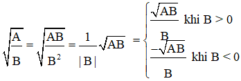 Bài Toán về biến đổi đơn giản biểu thức căn bậc 2 và cách giải
