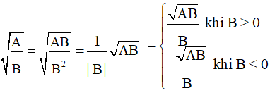 Bài Toán về biến đổi đơn giản biểu thức căn bậc 2 và cách giải