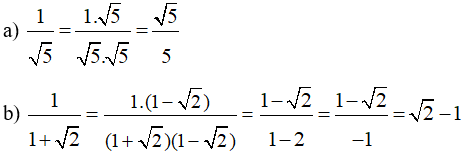 Bài Toán về biến đổi đơn giản biểu thức căn bậc 2 và cách giải