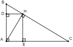 Cách chứng minh các hệ thức lượng trong tam giác vuông cực hay