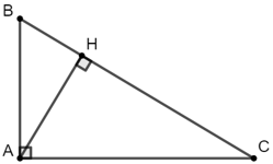 Cách chứng minh các hệ thức lượng trong tam giác vuông cực hay