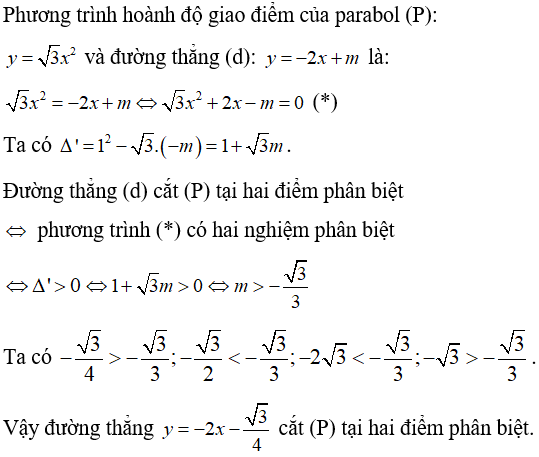 Cách giải các bài toán về đường thẳng y = ax + b cực hay, có đáp án