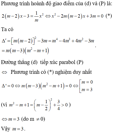 Cách giải các bài toán về đường thẳng y = ax + b cực hay, có đáp án