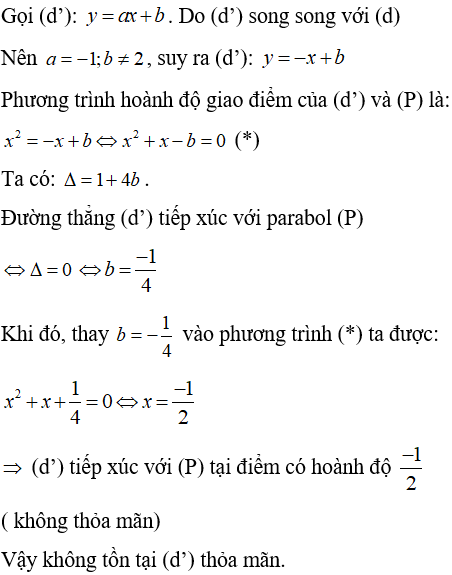 Cách giải các bài toán về đường thẳng y = ax + b cực hay, có đáp án