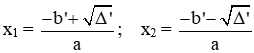 Cách giải các dạng toán giải phương trình bậc hai một ẩn cực hay
