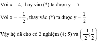 Cách giải hệ phương trình 2 ẩn bậc hai cực hay, chi tiết