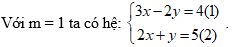 Cách giải hệ phương trình bậc nhất hai ẩn chứa tham số cực hay