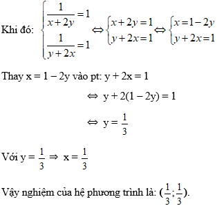 Cách giải hệ phương trình bằng phương pháp đặt ẩn phụ cực hay