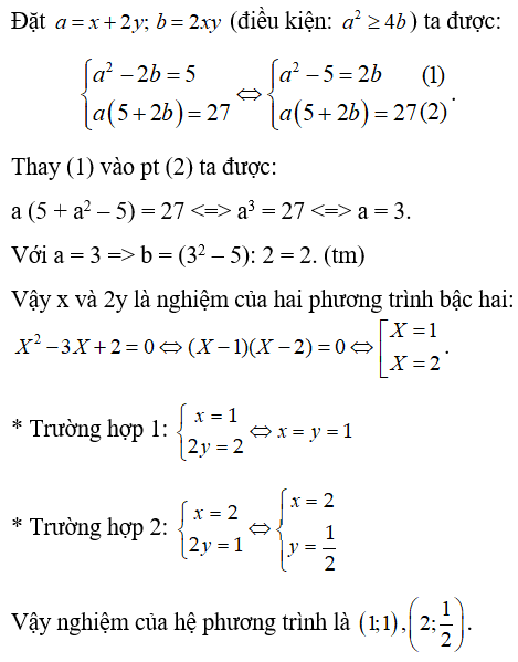 Cách giải hệ phương trình đặc biệt, nâng cao cực hay