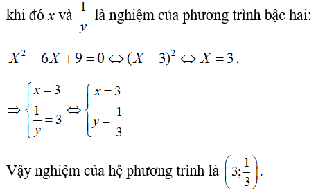 Cách giải hệ phương trình đặc biệt, nâng cao cực hay