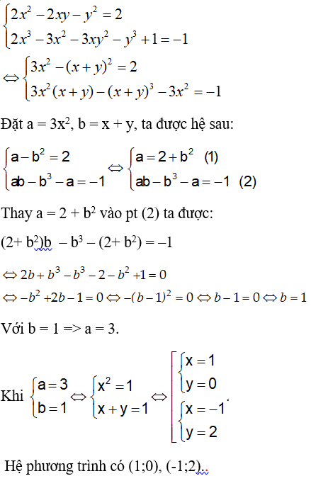 Cách giải hệ phương trình đặc biệt, nâng cao cực hay