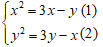 Cách giải hệ phương trình đối xứng loại 2 cực hay