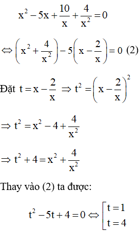 Cách giải phương trình bậc bốn dạng ax^4 + bx^3 + cx^2 ± kbx + k^2a  = 0