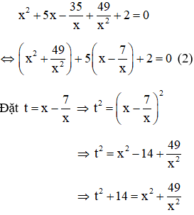 Cách giải phương trình bậc bốn dạng ax^4 + bx^3 + cx^2 ± kbx + k^2a  = 0