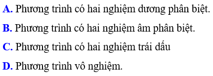 Cách giải phương trình bậc hai chứa tham số cực hay, có đáp án