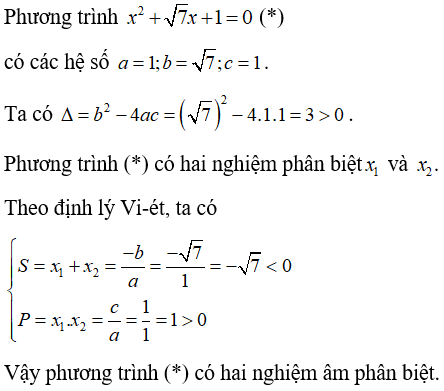 Cách giải phương trình bậc hai chứa tham số cực hay, có đáp án