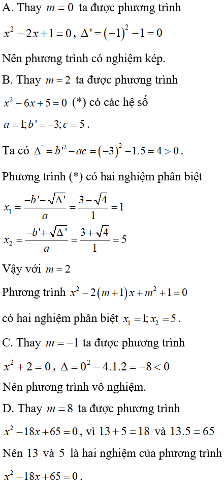 Cách giải phương trình bậc hai một ẩn cực hay, có đáp án