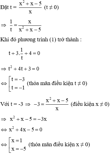 Cách giải phương trình bằng phương pháp đặt ẩn phụ cực hay