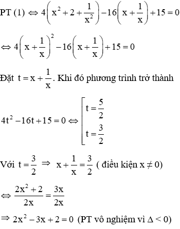 Cách giải phương trình bằng phương pháp đặt ẩn phụ cực hay