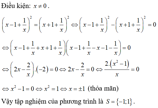 Cách giải phương trình chứa ẩn ở mẫu cực hay, có đáp án